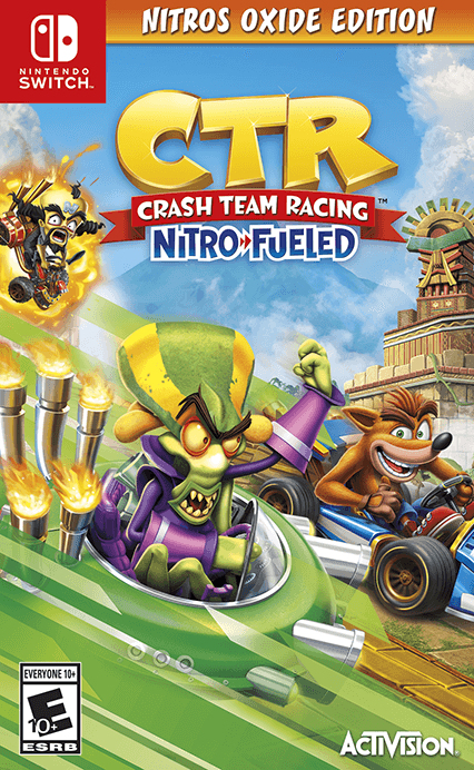 Crash Team Racing Nitro Fueled Nitros Oxide Edition Switch Deluxe Italien Nintendo Switch - vue 3