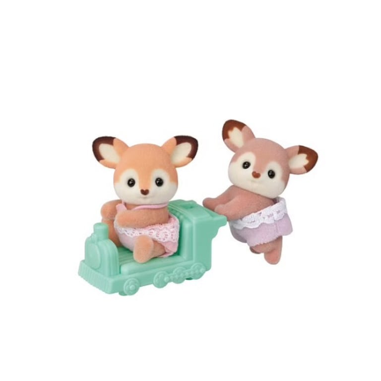 5800 - Jumeaux Biche Sylvanian : Figurines Adorables pour Enfants - Neuf