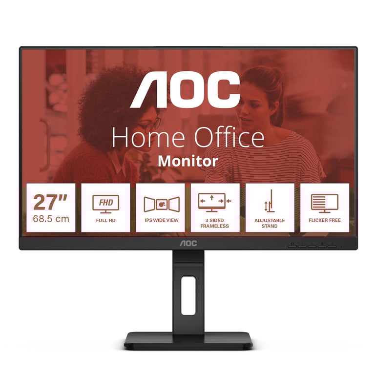 AOC E3 24E3QAF LED display 60 5 cm 23.8 1920 x 1080 pixels Full HD LCD Neuf - vue 7