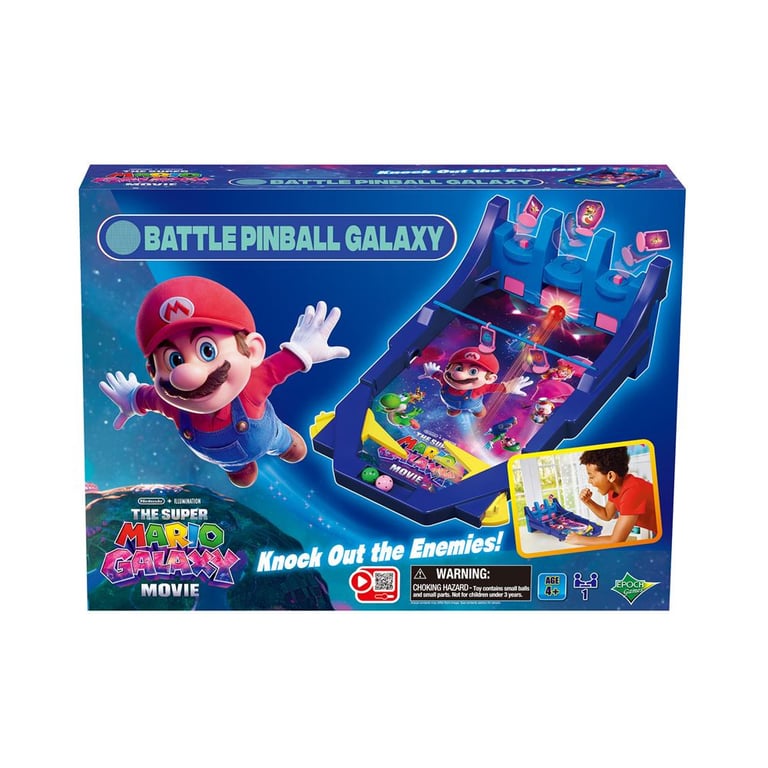 Jeu d’ambiance Epoch d'Enfance The Super Mario Galaxy Movie Battle Pinball Galaxy - vue 3