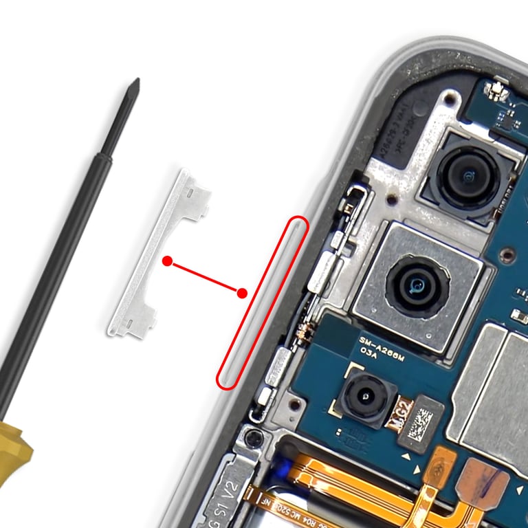 Samsung Bouton Volume de Remplacement Galaxy A36 Original Service Pack - vue 3