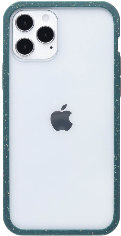 Pela Case Clear Eco-Friendly Case - iPhone 12/12 Pro, Vert