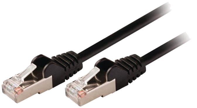 NEDIS Cat 5e SF/UTP Network Cable - RJ45 Male - RJ45 Male - 1.5 m - Noir