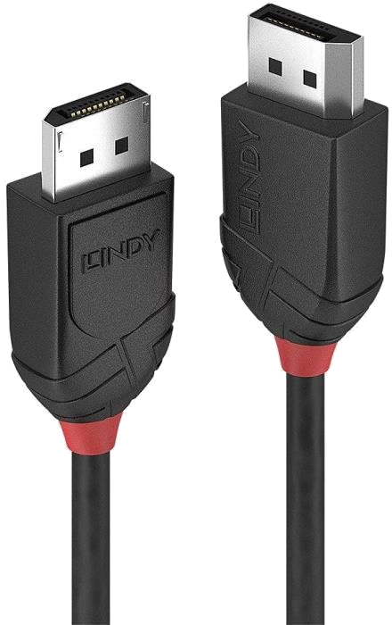 LINDY Câble DisplayPort 1.2 - Black Line - 1m