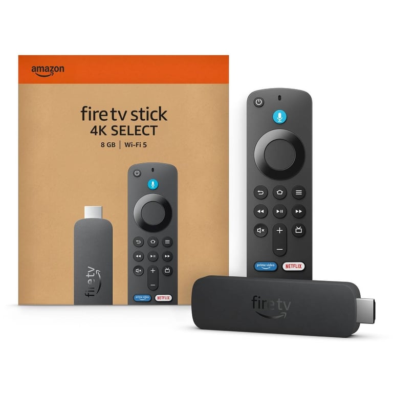 Amazon Stick TV Fire TV Stick 4K Select (2025) 8 Go HDR Wi?Fi 5 Bluetooth Alexa