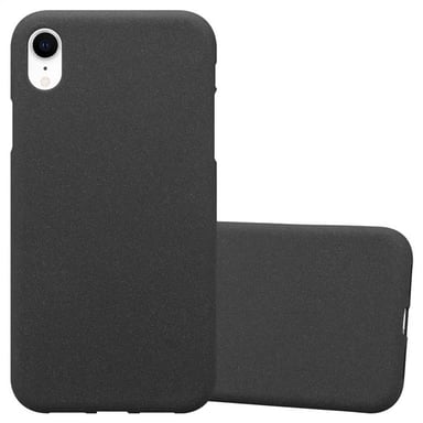 Coque pour Apple iPhone XR en FROST NOIR Housse de protection Étui en silicone TPU flexible