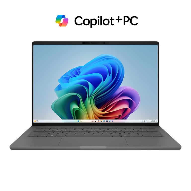 PC portable Asus Zenbook 14 OLED UX3407QA DRFQD405W 14 Qualcomm Snapdragon® X RAM SSD - vue 5