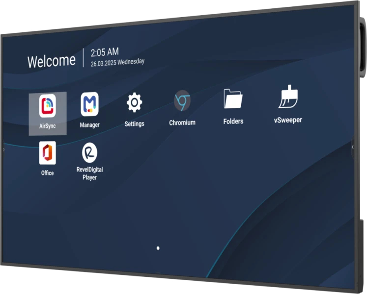 Écran PC Viewsonic CDE5531 1C 55 UltraHD 4K 60Hz LCD Direct LED WiFi Android 14 - vue 4