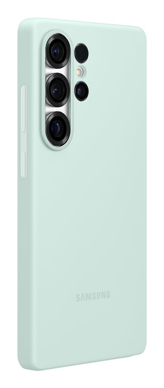 Samsung Coque en silicone pour Galaxy S25 Ultra Galaxy S25 Ultra Vert - vue 3