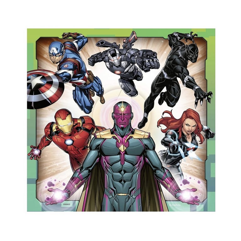 Puzzle 3 x 49 pièces Avengers : Les puissants Ravensburger France - vue 10
