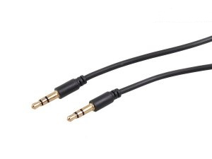 Maclean MCTV-815 câble audio 1,5 m 3,5mm Noir