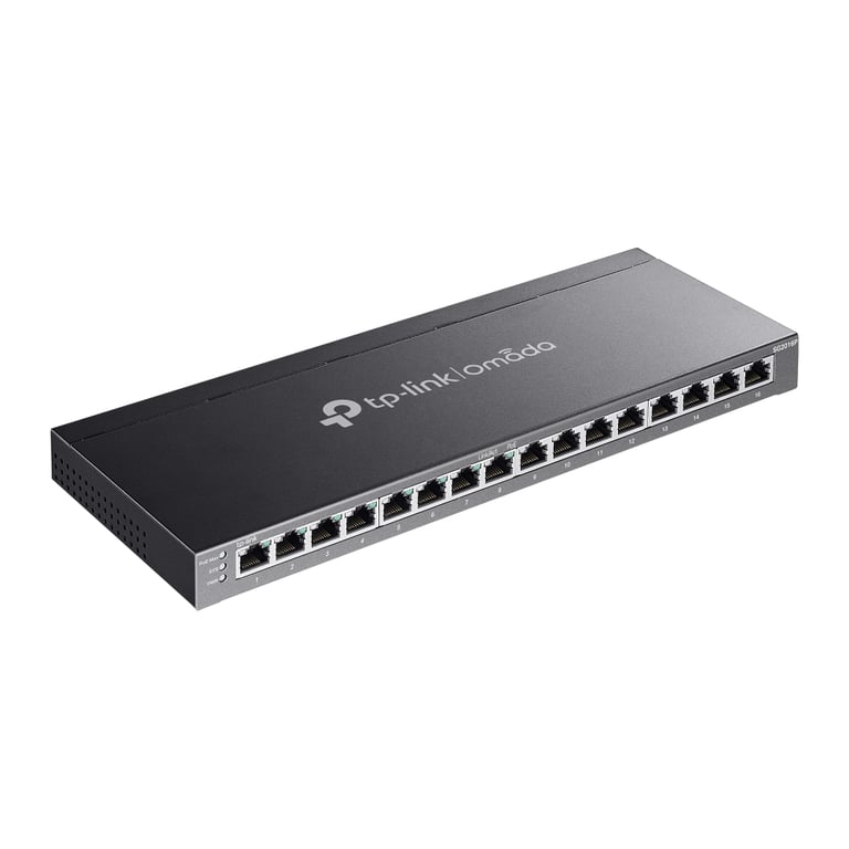 TP Link JetStream 16 Port Gigabit Smart Switch - vue 2