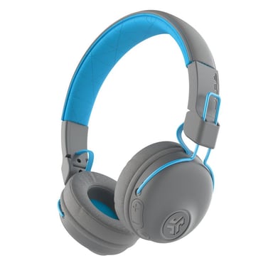 JLab Studio Wireless On-Ear Casque Avec fil &sans fil Arceau Appels/Musique Bluetooth Bleu, Gris