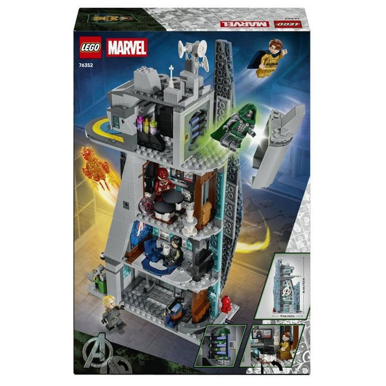 LEGO Marvel Doomsday la nouvelle tour des Avengers 76352 - vue 8