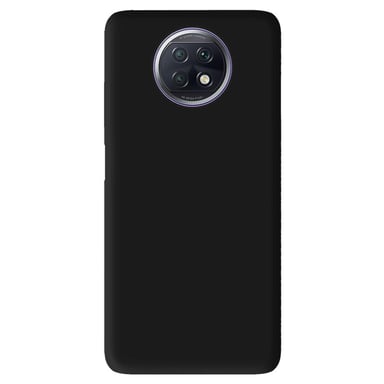 Coque silicone unie Mat Noir compatible Xiaomi Redmi Note 9T 5G