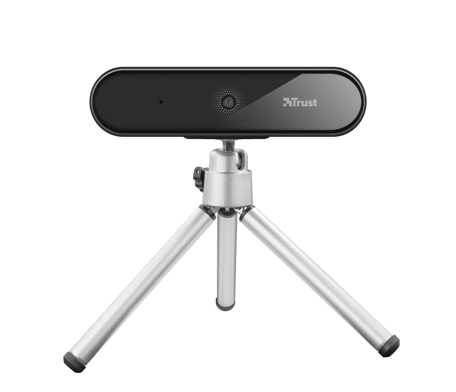 Webcam Trust Tyro – Full HD 1080p, Autofocus, Micro Intégré, USB - vue 3
