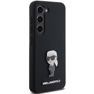 Funda Karl Lagerfeld Ikonik para Samsung Galaxy S23, negra