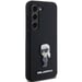 Funda Karl Lagerfeld Ikonik para Samsung Galaxy S23, negra