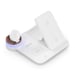 AISENS ASCH-15W4WC061-W chargeur d'appareils mobiles Casques, Smartphone, Smartwatch Blanc USB Recharge sans fil Intérieure