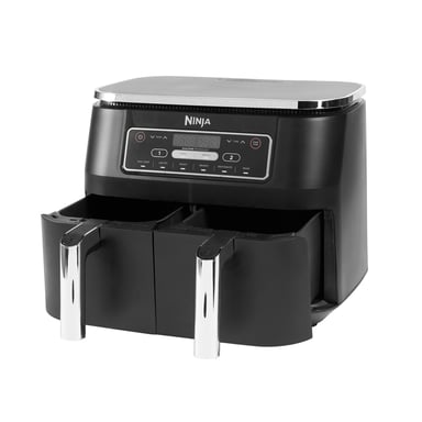 Friteuse d'air chaud Air Fryer Ninja AF300 Double Compartiment 7,6 L Autonome 1690 W, Noir