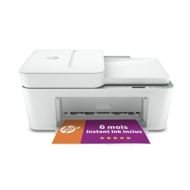 HP Deskjet 4122e Todo en Uno Color de inyección de tinta Copiadora Escáner - 6 meses de tinta instantánea incluida con HP+