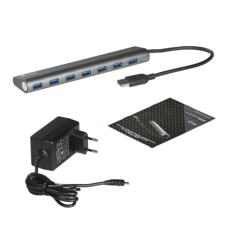 i tec USB 3.0 Metal Charging Hub 7 Port U3HUB778 - vue 2
