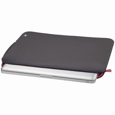 Funda de neopreno para portátil, hasta 40 cm (15,6''), gris