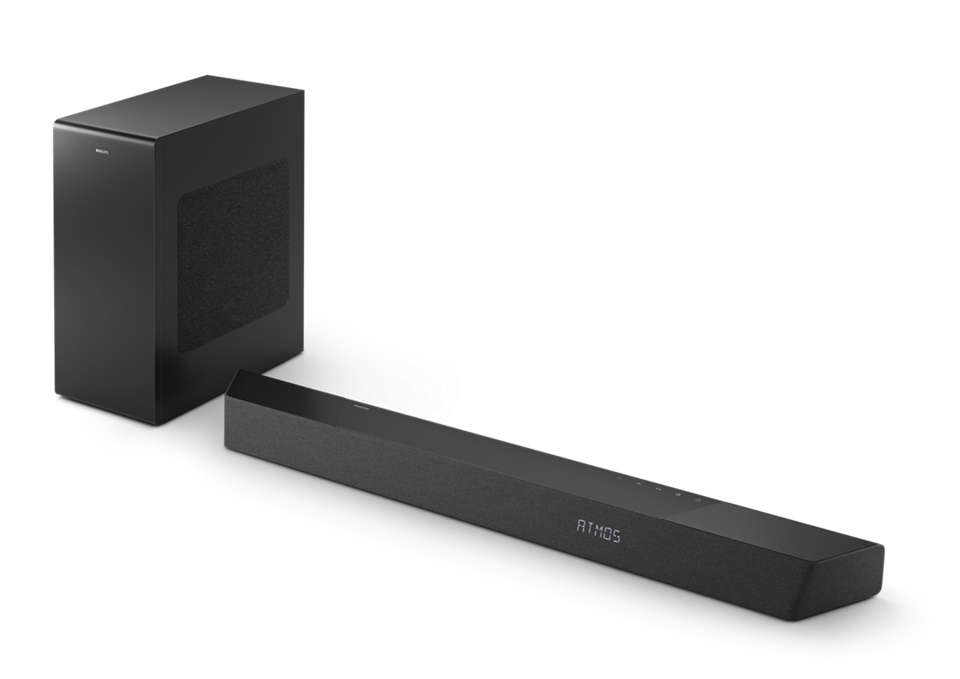 Philips TAB8907/10 haut-parleur soundbar Noir 3.1.2 canaux 720 W - Neuf