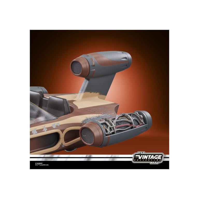 Star Wars Episode IV Vintage Collection Véhicule avec figurine Landspeeder & Luke Skywalker Tatooine - vue 4