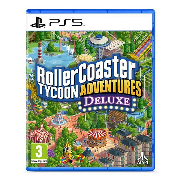 Rollercoaster Tycoon Adventures Deluxe PS5 Neuf - vue 2