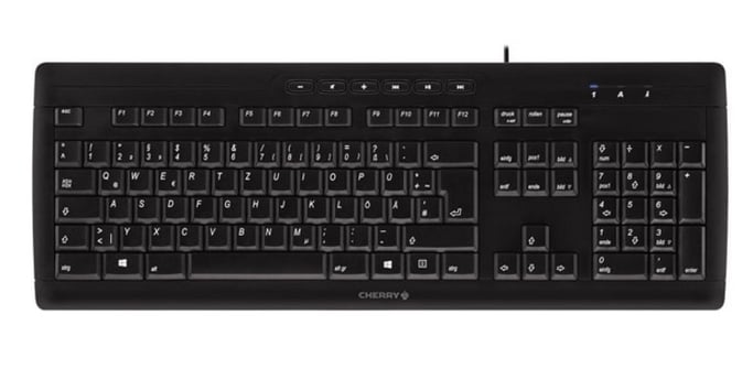 Cherry Stream 3.0 Tastiera Usb Cablata Con Filo G85-23200it-2/01 G230 Silent