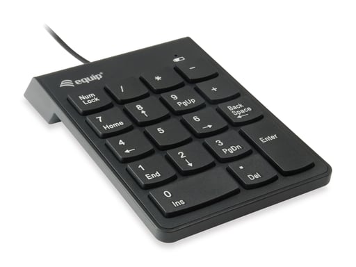 Equip 245205 clavier numérique Universel USB Noir - Neuf