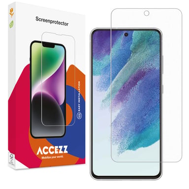 Accezz Protection d'écran en verre trempé pour Samsung Galaxy S21 FE