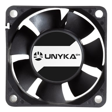UNYKAch 6940533543497 Boitier PC Ventilateur 6 cm Noir