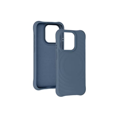 JAYM - Funda de Silicona Premium Azul Denim compatible con [Apple iPhone 13 o 14] - 100% Silicona y Microfibra - Reforzada y Ultra Suave