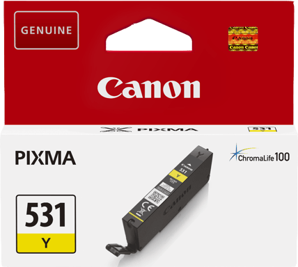 CANON Depósito de tinta amarillo CLI-531 Y EUR