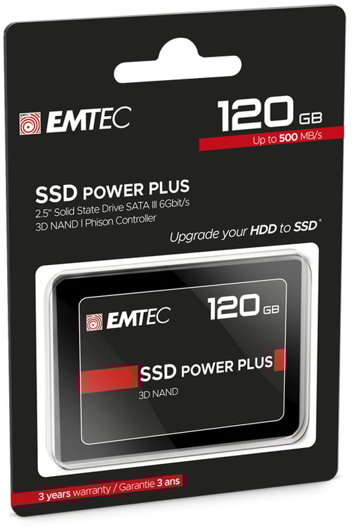 Emtec X150 Power Plus 120 Go 2.5 Série ATA III Neuf - vue 2