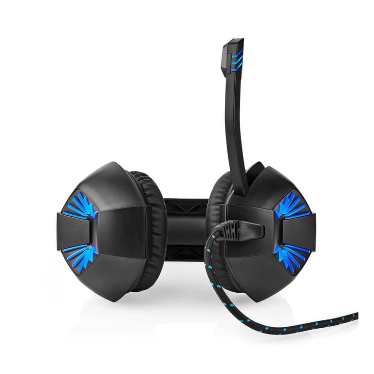 Casque Gamer Nedis GHST250BK – Stéréo USB-A, Télécommande Intégrée - vue 2