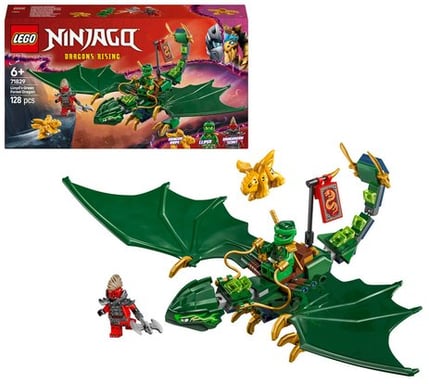 Lego 71829 - Dragon Verde Del Bosque De Lloyd