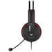 ASUS TUF Gaming H7 Cuffie cablate Gaming Headband Nero, Rosso