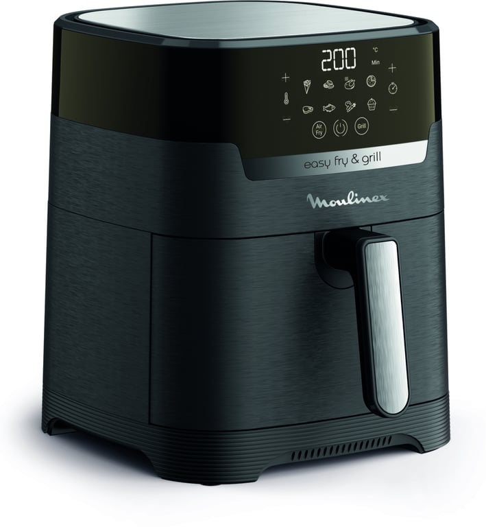 Moulinex EZ505810 friteuse Unique 4,2 L Autonome 1550 W Friteuse d'air chaud Noir - Neuf