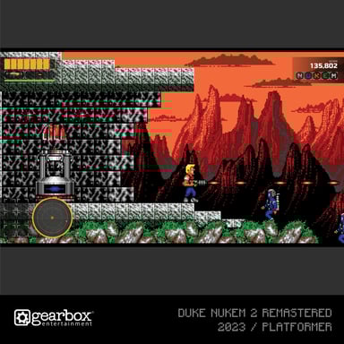 Blaze Evercade - Duke Nukem Collection 1 - Cartucho Evercade nº 33