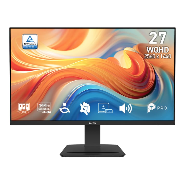 MSI Pro MP273Q E14 écran plat de PC 68 6 cm 27 2560 x 1440 pixels Wide Quad HD Neuf - vue 2