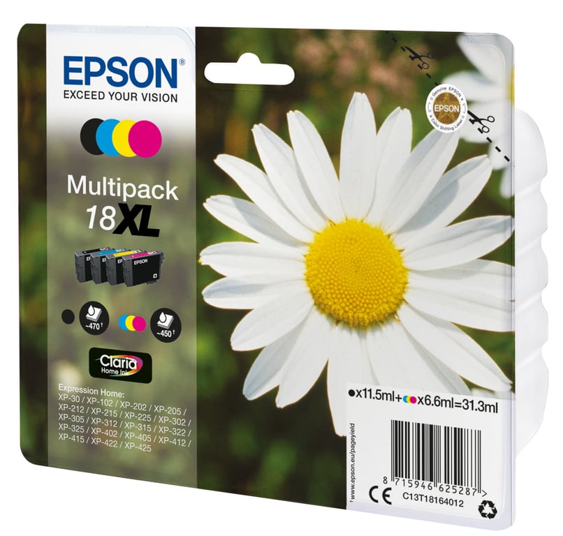Cartouche D'encre Multipack T1816 Couleur + Epson La Cartouche D'encre - vue 7