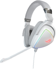 ASUS ROG Delta White Edition Auriculares con cable Diadema Play USB Type-C Blanco