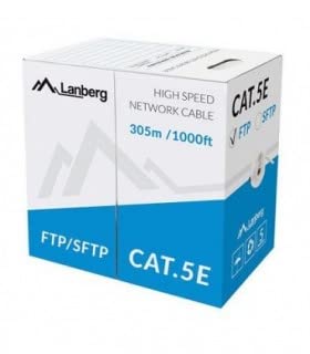 Lanberg LCS5 11CU 0305 câble de réseau 305 Cat5e /FTP STP Neuf - vue 4