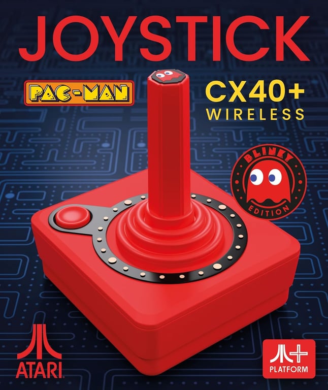 Pac Man CX 40+ Joystick sans fil Blinky - vue 3