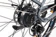 Bicicleta Electrica, Urbana EBIKE-28''PRO, Aluminio. SHIMANO 7v & Doble Frenos Disco Hidráulicos Bateria Integrada Ion Litio 48V 13Ah