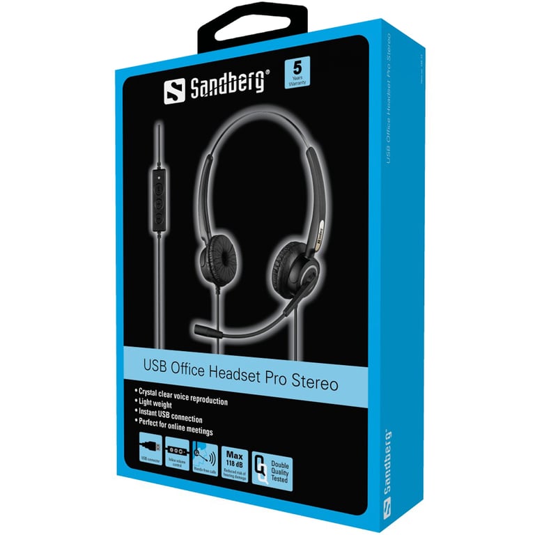 Sandberg USB Office Headset Pro Stereo Neuf - vue 3