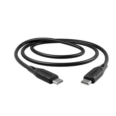 CYGNETT Cable de carga y transferencia USB-C a USB-C 3A 60W Essentials de 2 m Negro